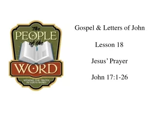 Gospel &amp; Letters of John