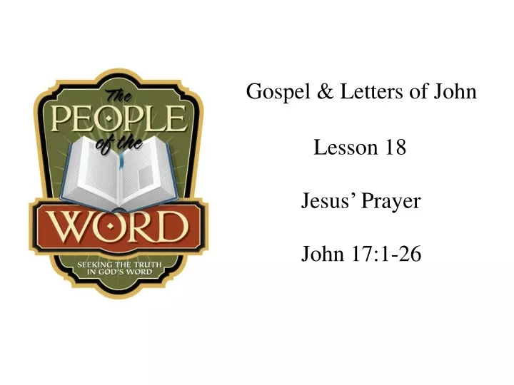gospel letters of john