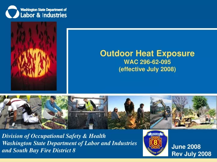 outdoor heat exposure wac 296 62 095 effective july 2008