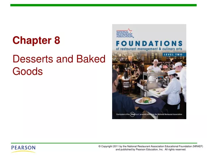 chapter 8 desserts and baked goods