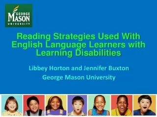 Reading Strategies Used With English Language Learners with Learning Disabilities