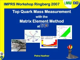 Top Quark Mass Measurement with the Matrix Element Method  at  D0