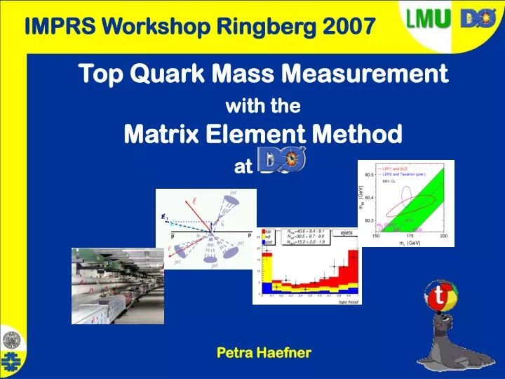 top quark mass measurement with the matrix element method at d0