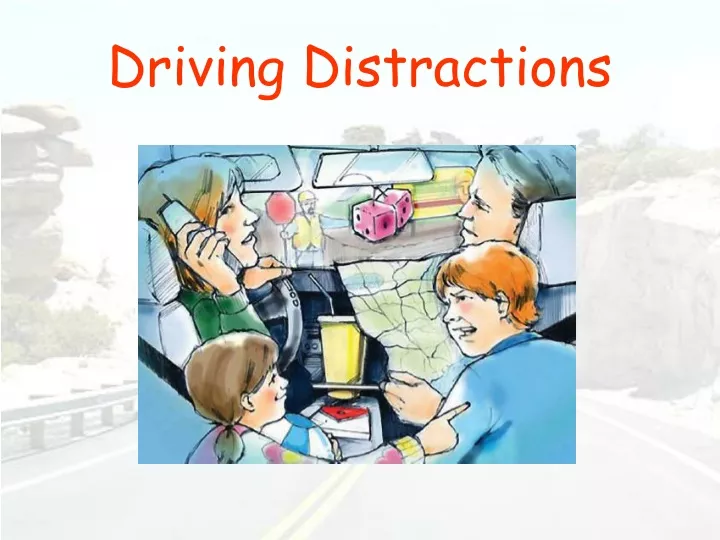 driving distractions