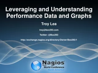 Leveraging and Understanding Performance Data and Graphs