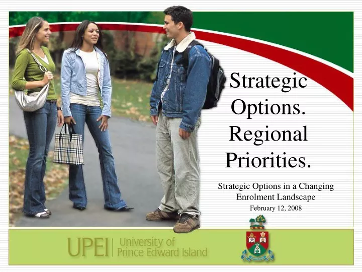 strategic options regional priorities