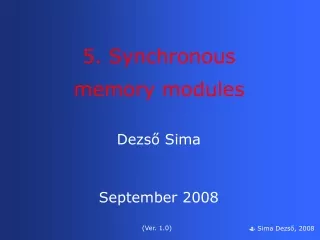 Dezső  Sima September 2008