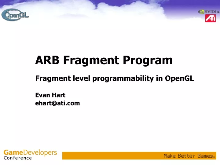 arb fragment program