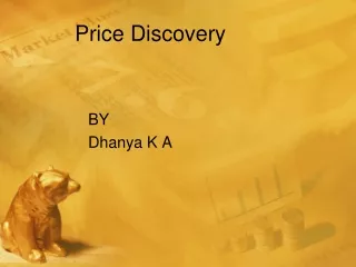 Price Discovery