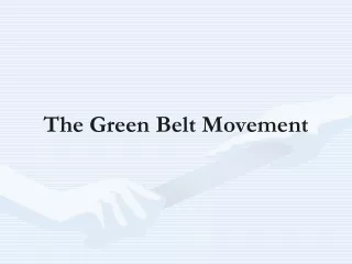 The Green Belt Movement