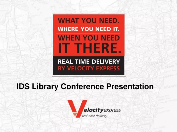 ids library conference presentation