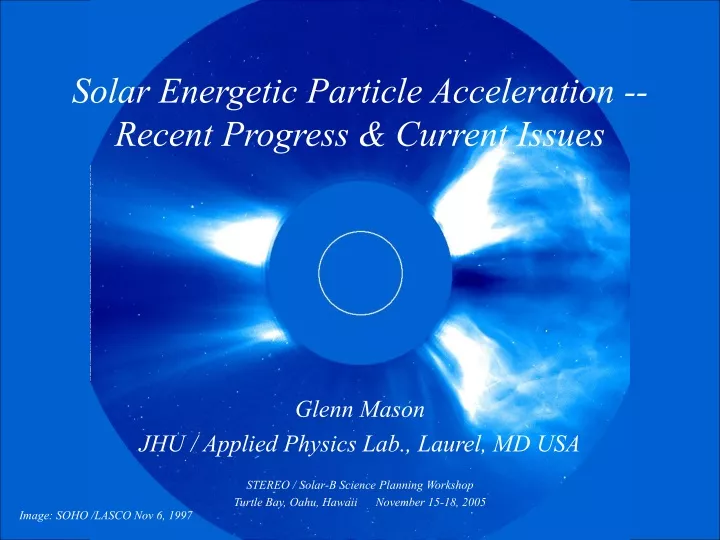 solar energetic particle acceleration recent progress current issues