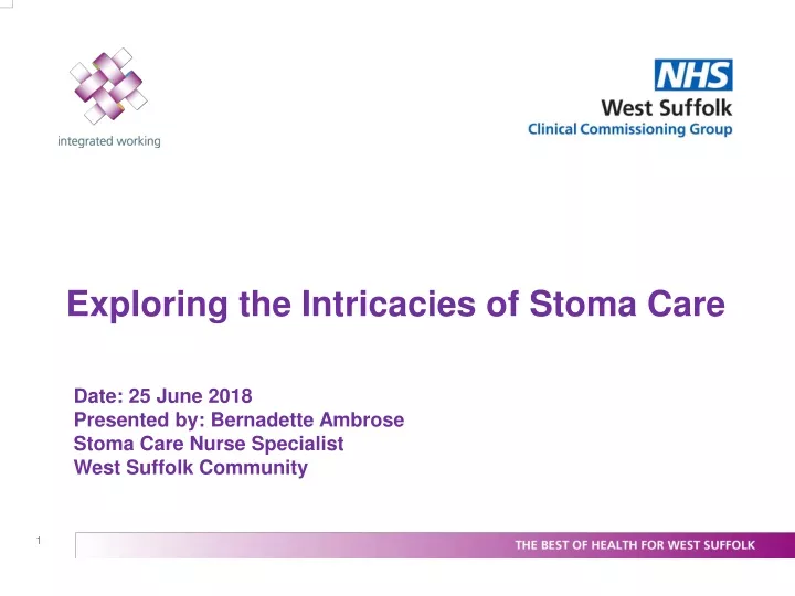 exploring the intricacies of stoma care