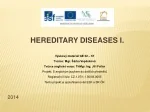 Hereditary Diseases: Genetic Disorders and Their Impacts - slide 1