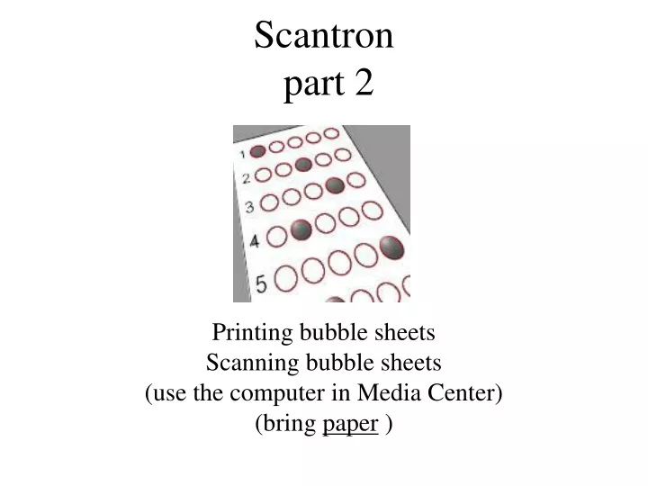 scantron part 2
