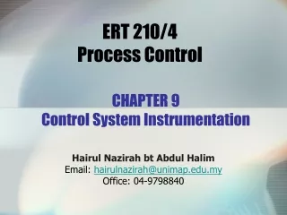ERT 210/4 Process Control