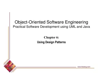 Chapter 6:  Using Design Patterns