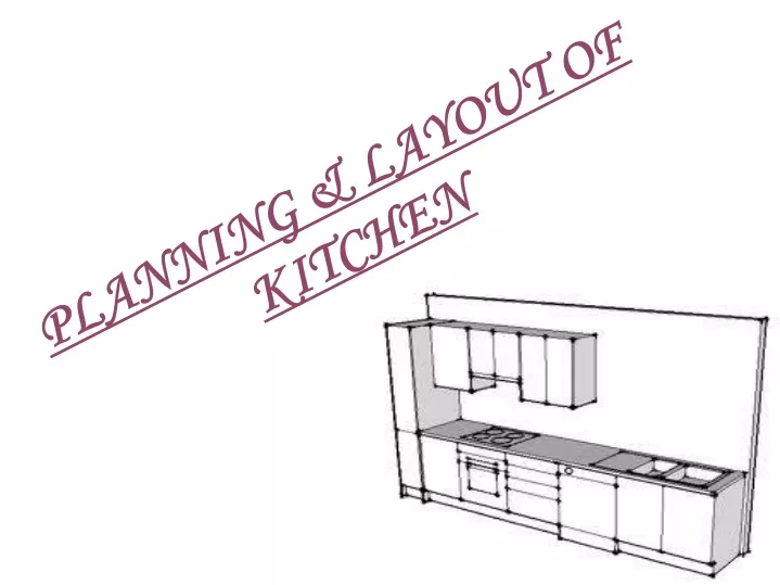 planning layout of kitchen