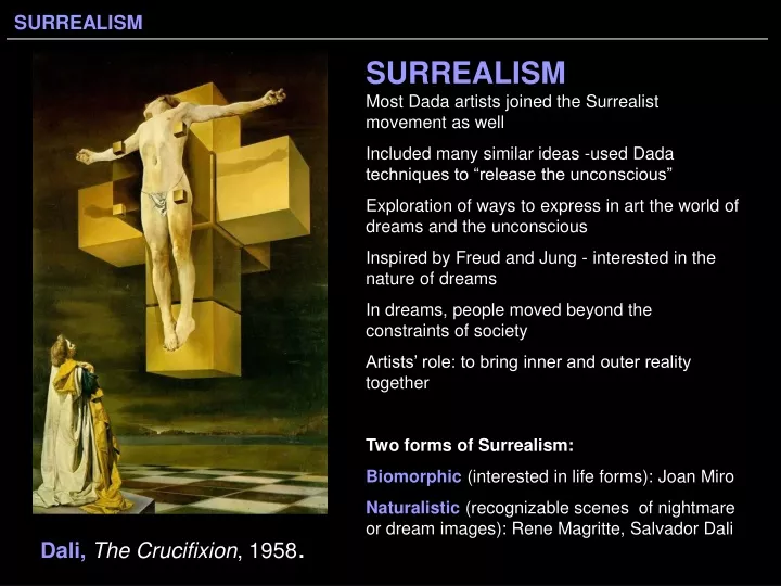 surrealism most dada artists joined