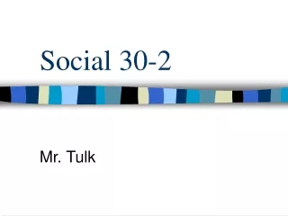 Social 30-2
