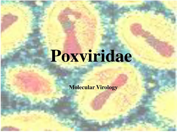 poxviridae