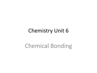 Chemistry Unit 6