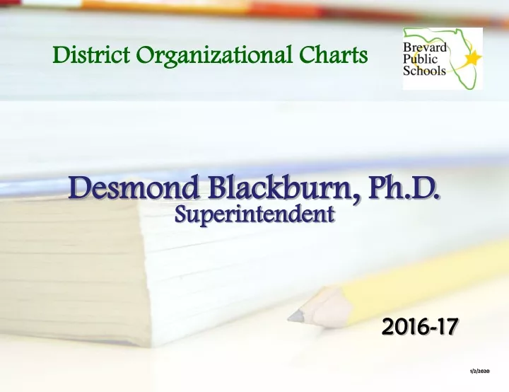 district organizational charts