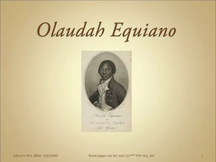 olaudah equiano