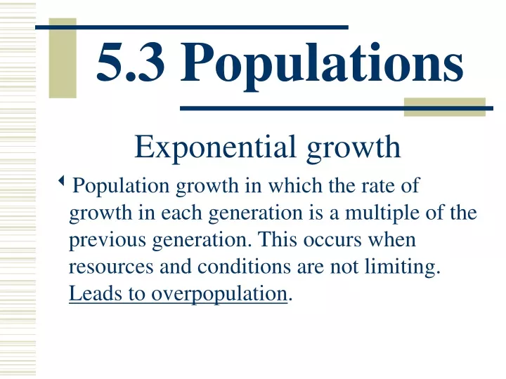 5 3 populations