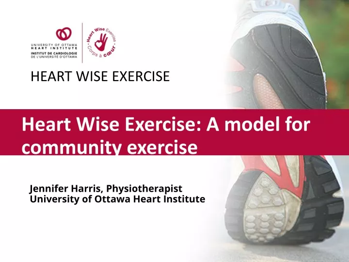 heart wise exercise a model for community exercise