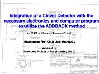 Integration of a Clover Detector with the  necessary electronics and computer program