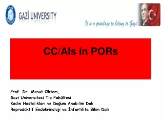 CC/AIs in PORs