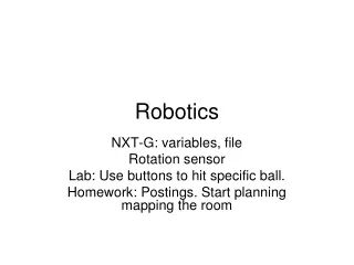 Robotics