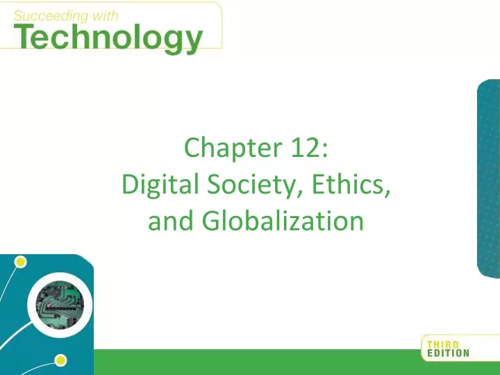 chapter 12 digital society ethics and globalization