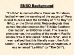 ENSO Background - slide 1