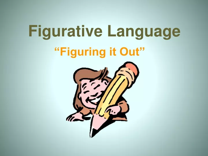 figurative language