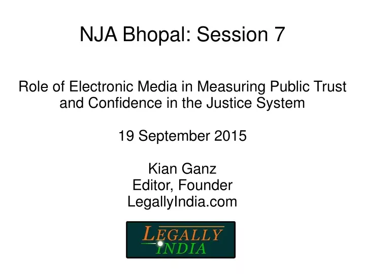 nja bhopal session 7