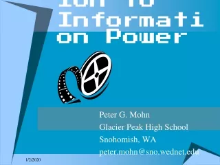Introduction to Information Power