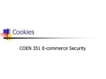 Client/Session Identification in E-commerce and Security - slide 1