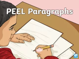 PEEL Paragraphs
