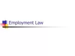 Employment Law: Contracts, Duties, and Safety Standards - slide 1