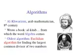 Exploring Big Ideas in Algorithms: From Algebra to NP-Completeness - slide 1