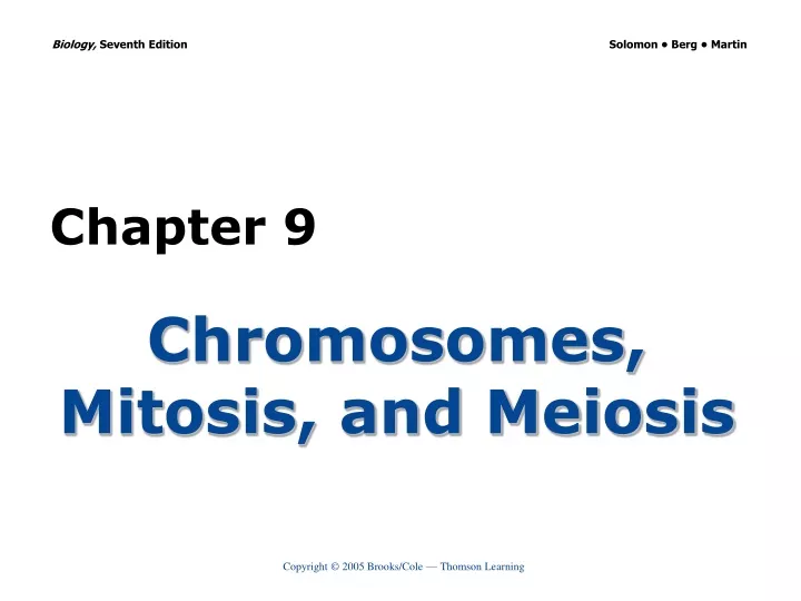 chromosomes mitosis and meiosis