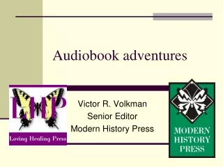 Audiobook adventures