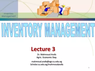 Inventory  Management