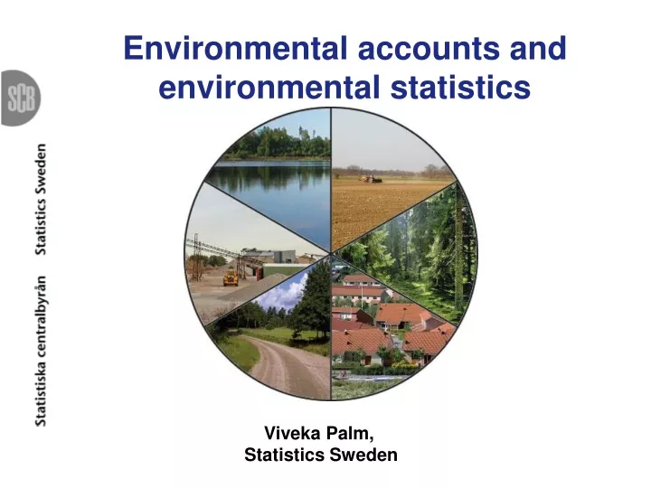 environmental accounts and environmental