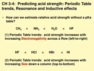 How can we estimate relative acid strength without a pKa table?