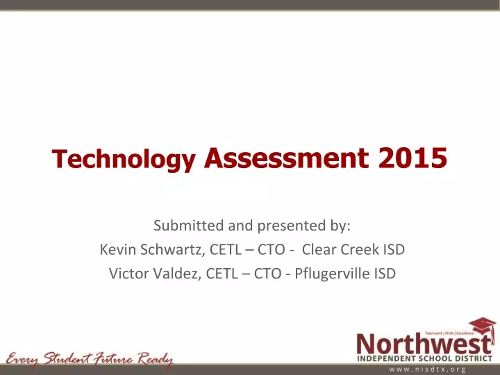 technology assessment 2015