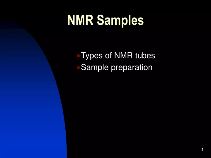 nmr samples