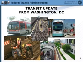 TRANSIT UPDATE  FROM WASHINGTON, DC